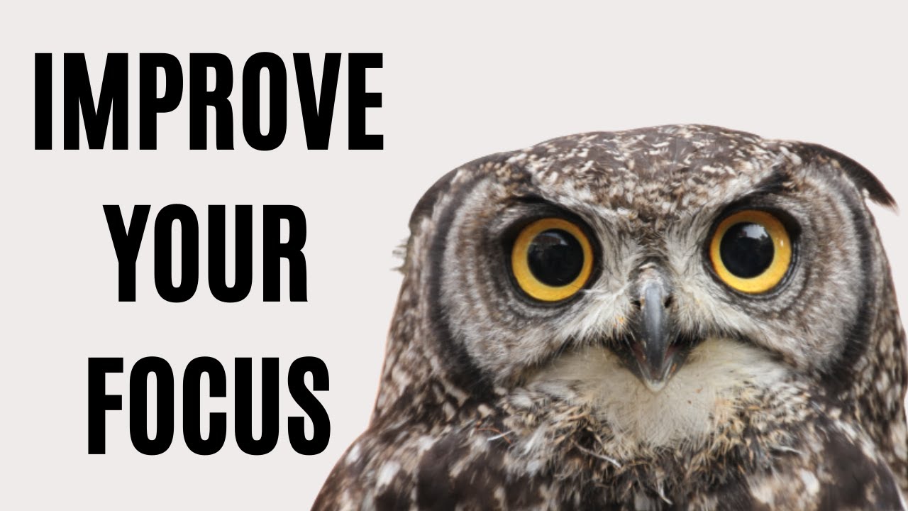 14 Ways to Improve Your Focus | How to Focus Better - YouTube