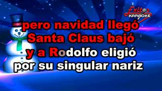 RODOLFO EL RENO KARAOKE HD