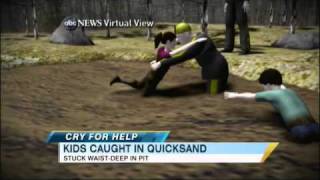 U.S. Children Rescued From Quicksand (03.29.11)