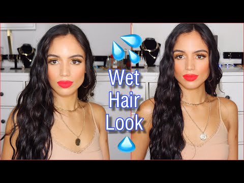 COME: onde umide Beachy | ultimo capelli ragazza pigra | Janelle Mariss