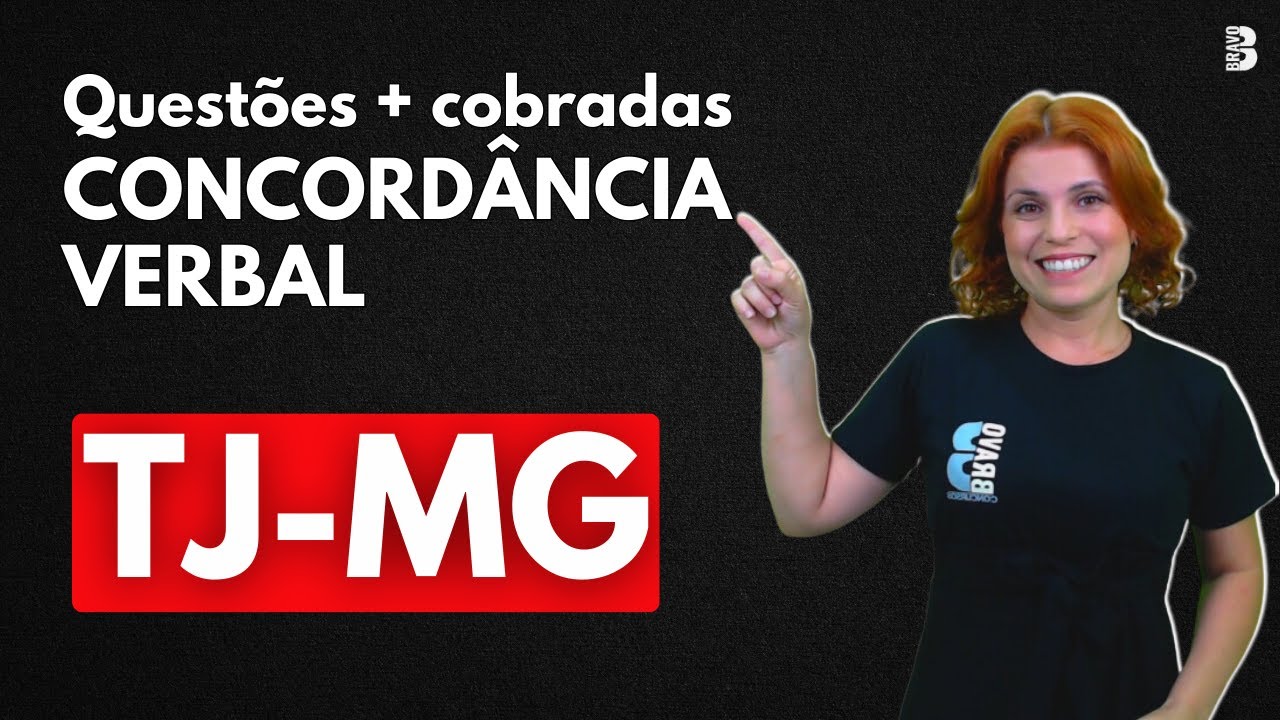 PORTUGUÊS | CONCORDANCIA VERBAL | CONCURSO TJ MG