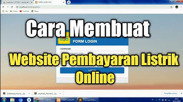 Cara Membuat Website Pembayaran Listrik Online