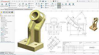 SolidWorks Tutorial for beginners Exercise 9