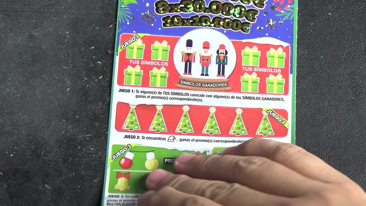 🎄 NUEVO RASCA NAVIDAD EP 5 – 🎅✨ RASCAS PREMIADOS DE LA ONCE 🎁🕸️