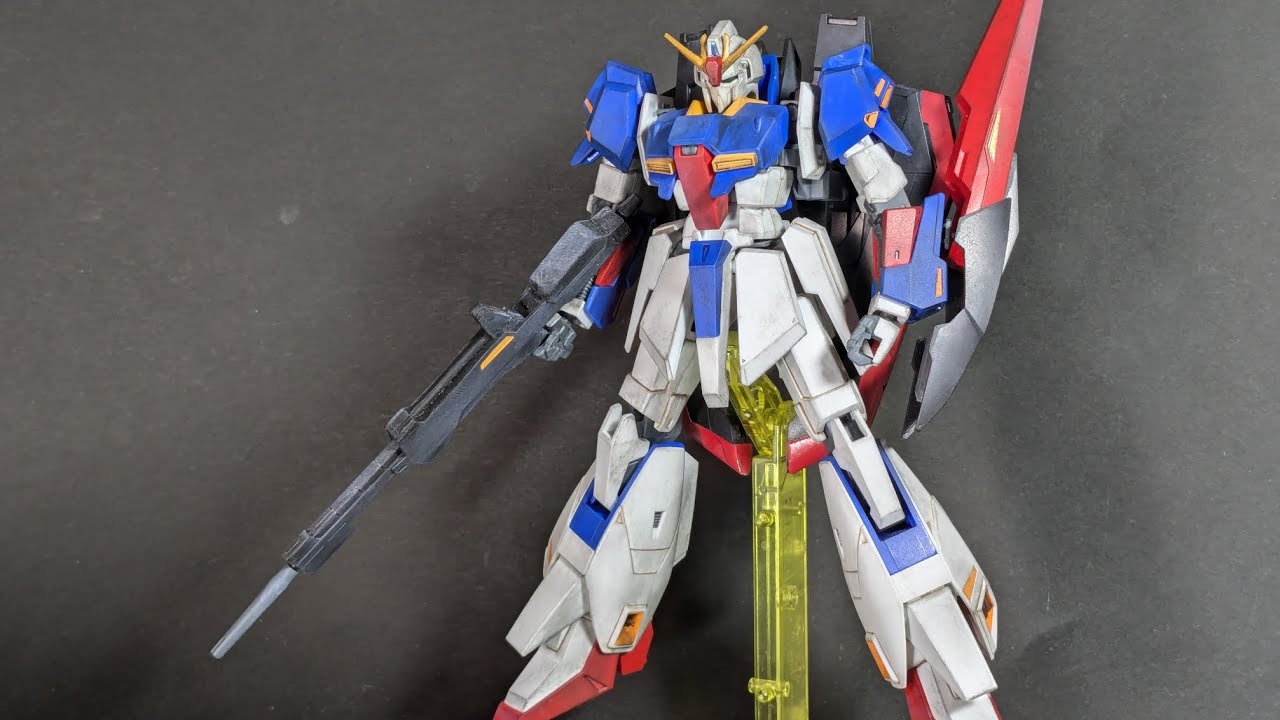 HG チームトリニティー　塗装完成品 record_trinity-