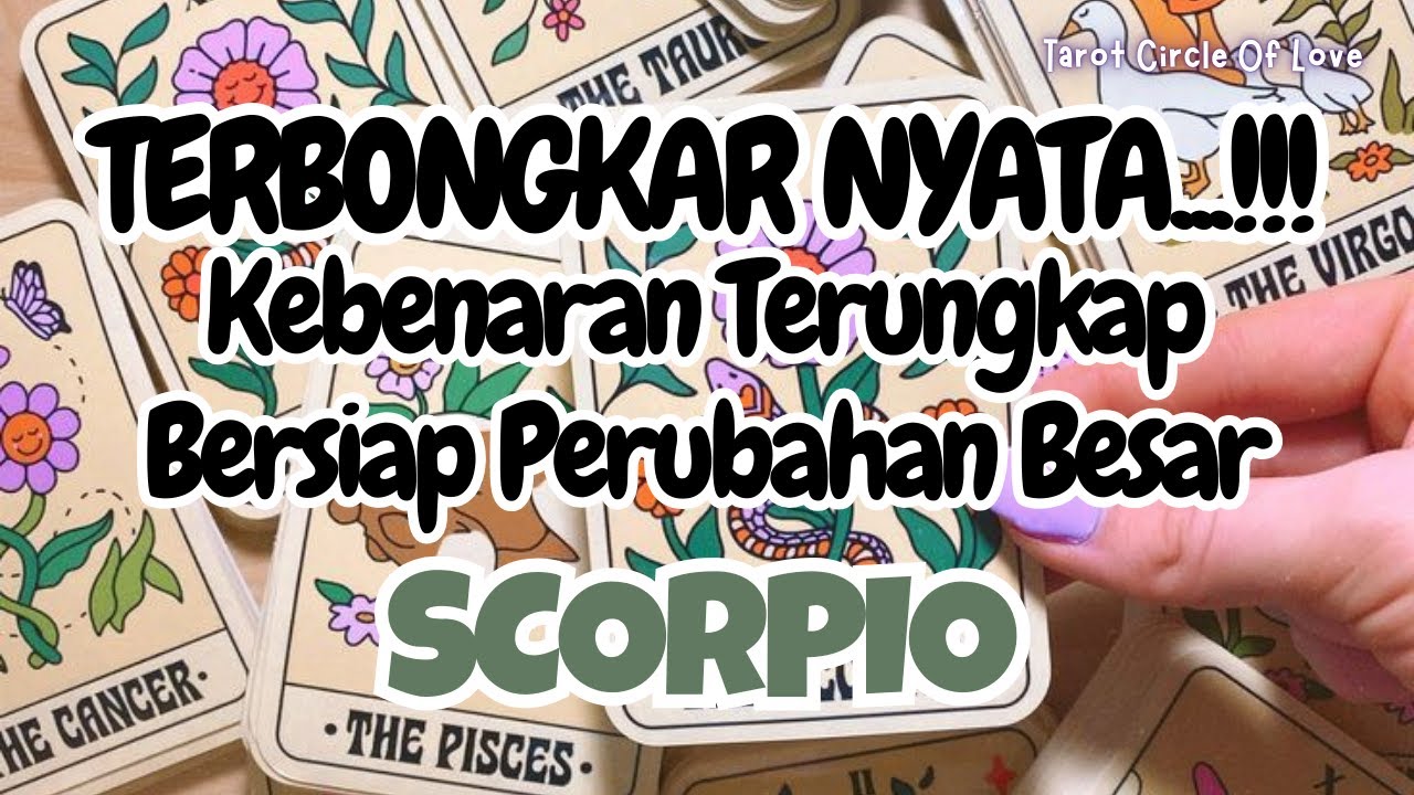 🍀 SCORPIO BERSIAP PERUBAHAN BESAR‼️KEBENARAN TERUNGKAP NYATA✨