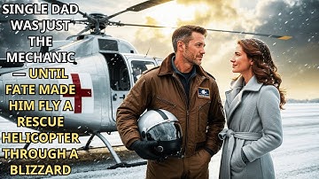 Single Dad Was Just the Mechanic — Until Fate Made Him Fly a Rescue Helicopter Through a Blizz