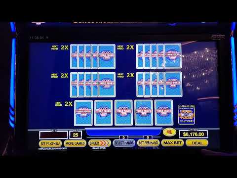High Limit Video Poker With Jamie from @CasinoKelly