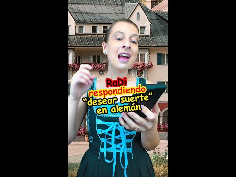 Aprender alemán || DESEAR SUERTE - informal pero correcto