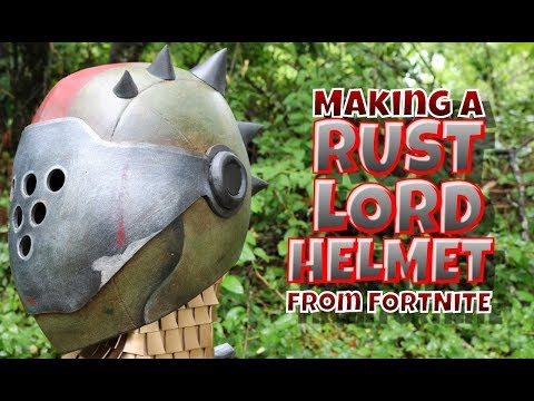 Rust Lord Helmet From Fortnite Youtube - rust lord rigged fortnite roblox