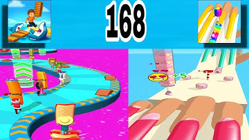 Shortcut Run VS Beauty Run: GameplayWalkthrough All Levels ( part 168)