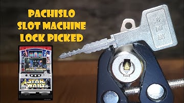 Omron Omlock Japanese Pachislo Slot Machine Lock Picked
