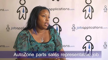 AutoZone Interview - Parts Sales Representative