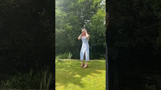 rate my ability to walk in heels on grass? be honest 🤣