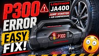 LOKITHOR JA400 Error 330 Fix | How to Reset Tire Pressure Error | Jump Starter Easy Fix