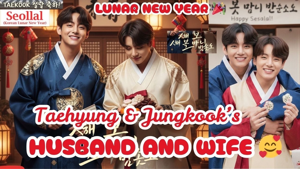 Taehyung & Jungkook’s 💜 Lunar New Year 🎉 - Feels Like Husband and Wife 🥰