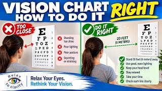 How to Use a Vision Chart Correctly | Get More Consistent Results