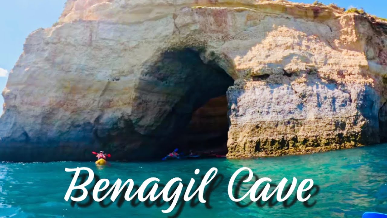 Kayaking Adventure Through the Stunning Benagil Caves in the Algarve, Portugal