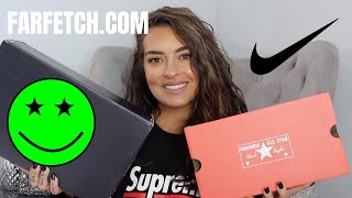 FARFETCH Sneaker review | Air Force 1s | Converse