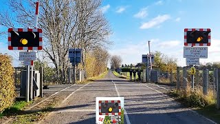 faulty Alarm Lucks Road Level Crossing Lincolnshire