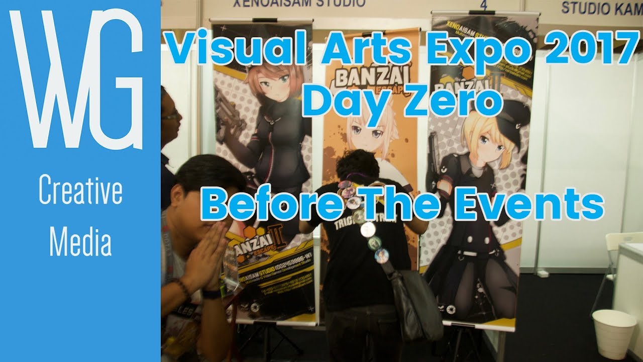 Visual Arts Expo 2017 Day 0 - What Happened Before The Event - YouTube