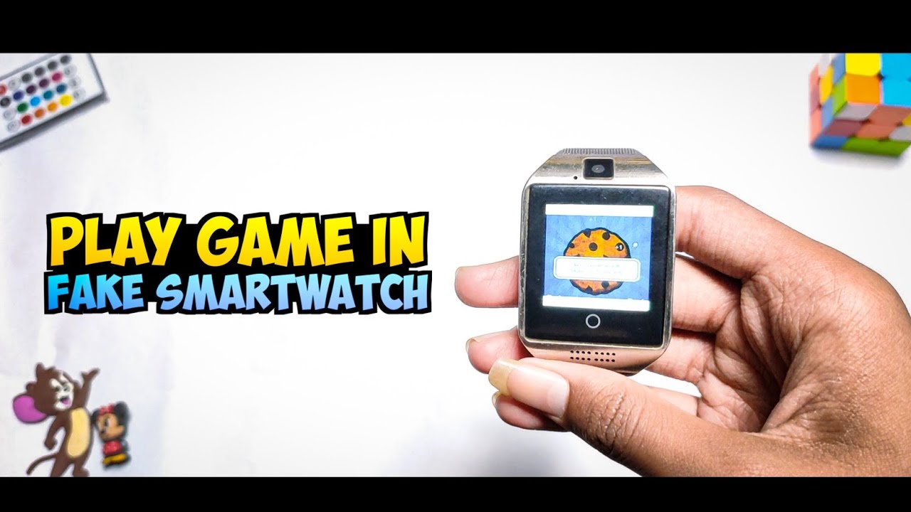 Your Fake Smartwatch Playing Games How To Play Games Fake DZ09