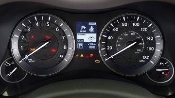 2019 INFINITI Q70 - Warning and Indicator Lights