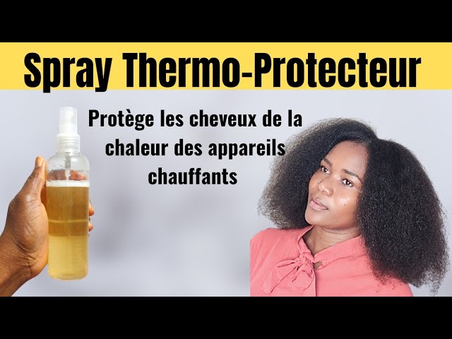 Spray Protecteur de chaleur pour les brunching ou étirements des cheveux  aux appareils chauffants. 