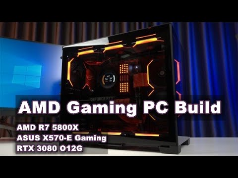 AMD Gaming PC Build (AMD R7 5800X/ ASUS X570-E Gaming/ RTX 3080 O12G)