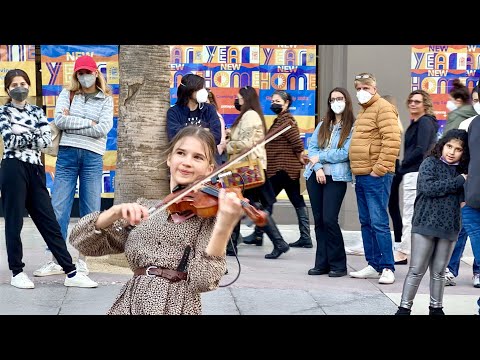 People Were Amazed | Dua Lipa - Don't Start Now | Violin Cover By Karolina Protsenko