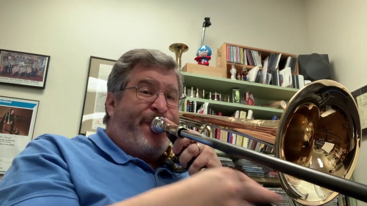 ETSBOA 9/10 Trombone Technical Etude Rotation 1 YouTube