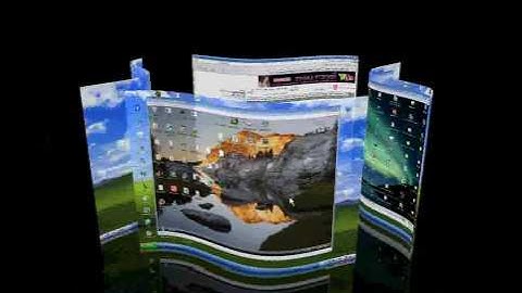 Windows XP 3D Desktop