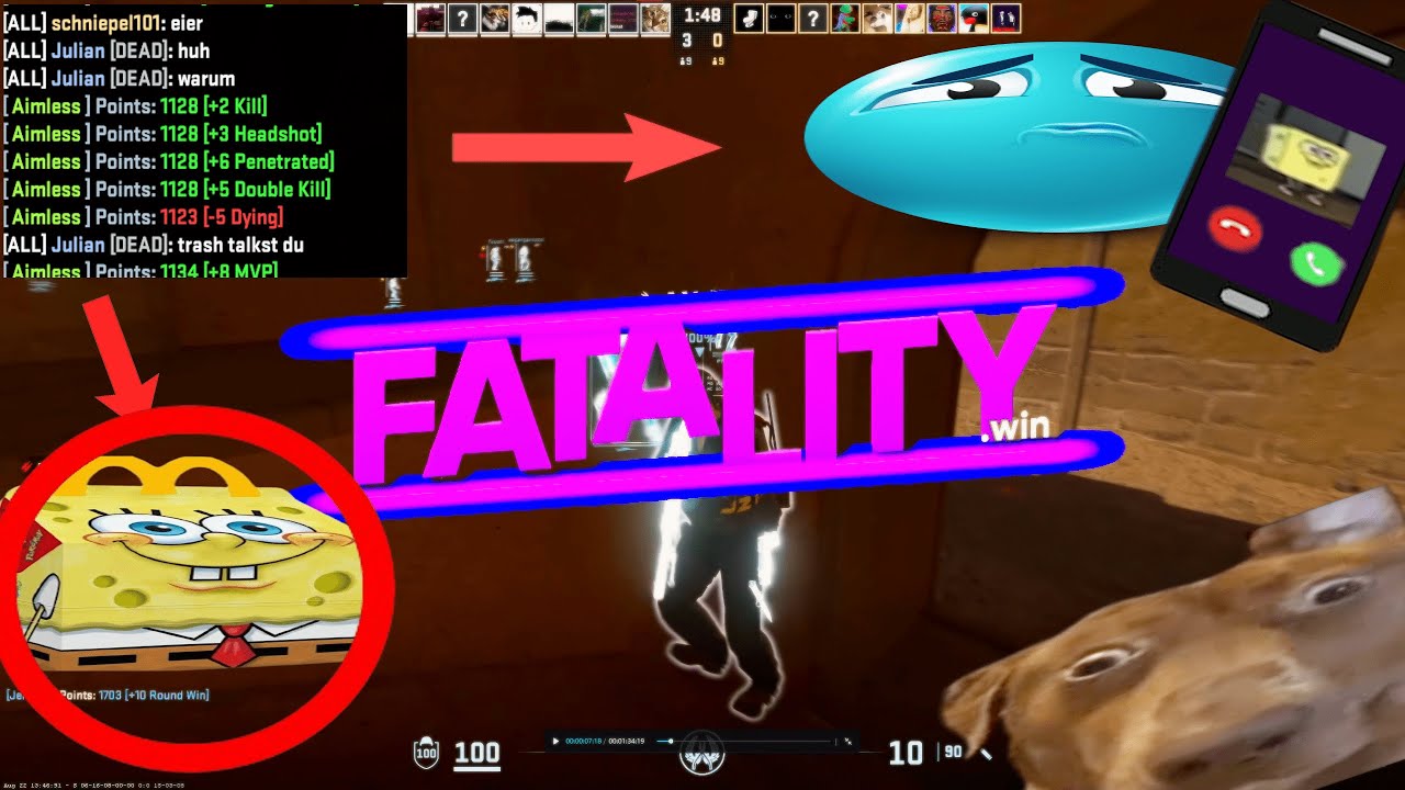 Everyone is missing me using the new meta-AA ft. fatality.win [config ...