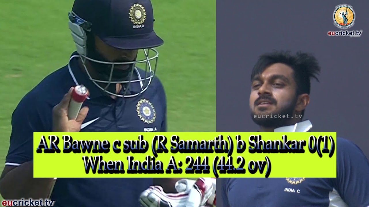 IND A vs IND C Highlights | Deodhar Trophy at Delhi, Oct 25 2018