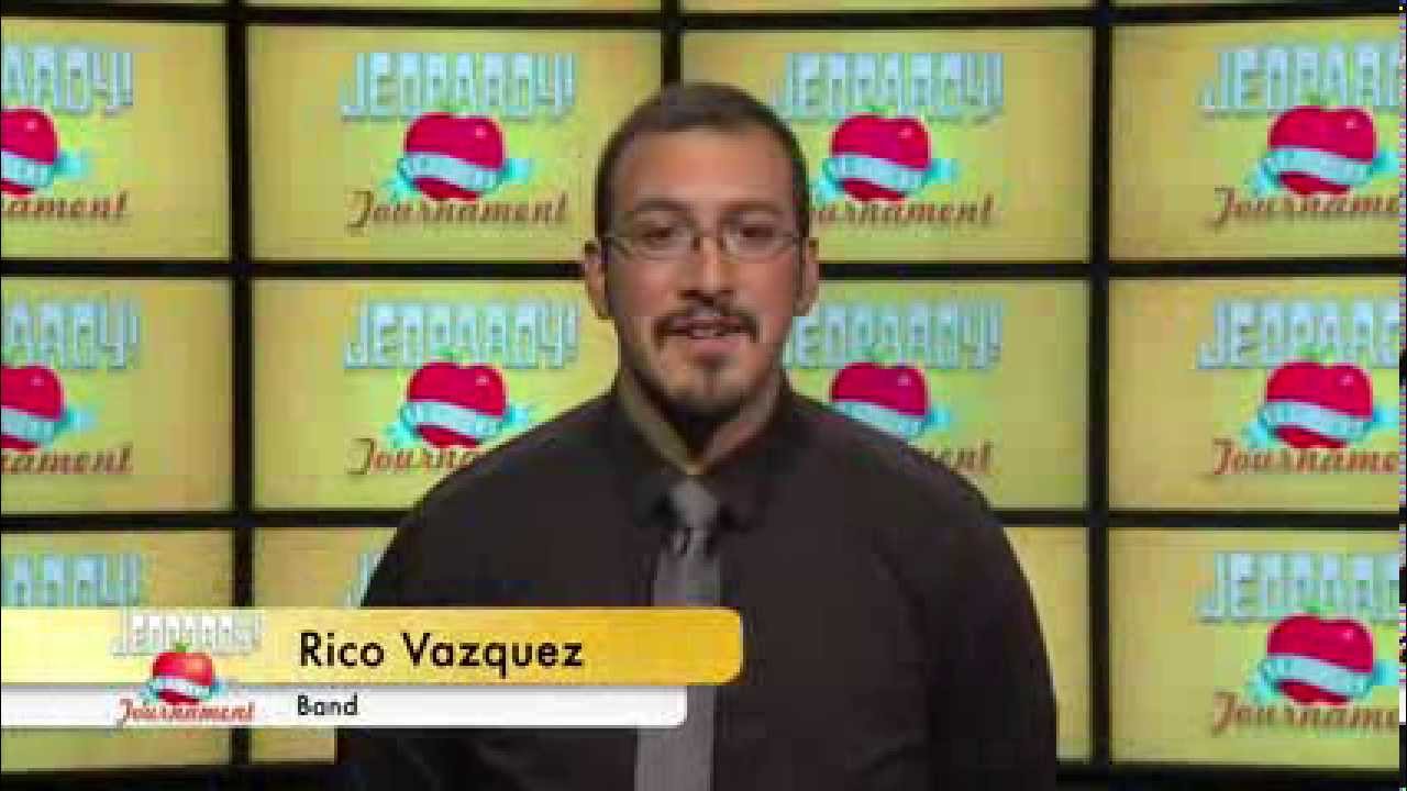 TeachTeachers Tournament - Rico Vazquez Bio | Jeopardy! - YouTube