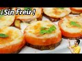 APERITIVO de BERENJENA ¡DELICIOSO!😋🍆😍 ¡Nunca volverás a freír berenjenas! Receta RÁPIDA y ECONÓMICA