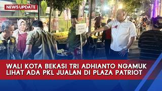 After Tense Standoff, Mayor of Bekasi Orders Clearance of Street Vendors at Plaza Patriot Chandra...