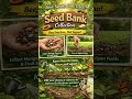 join seed bank collection movement || launch date 24 may 2026 ||
