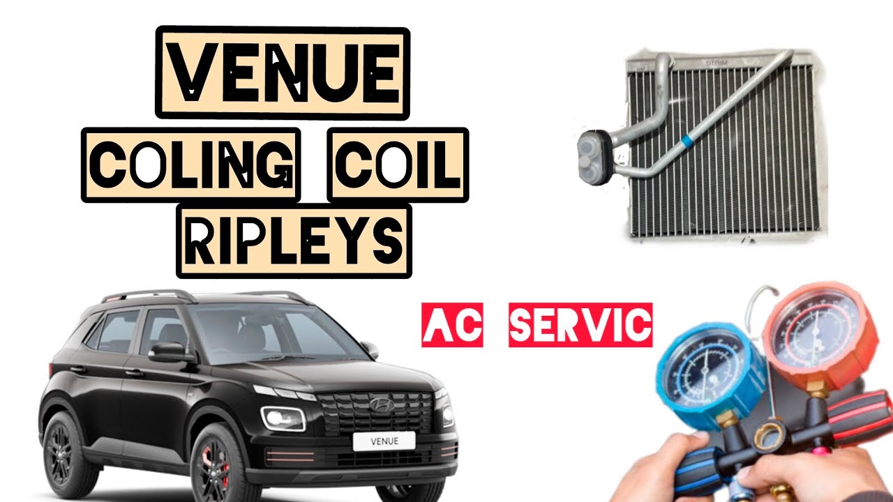 venue car AC culling coil replace January 30, 2025 - YouTube