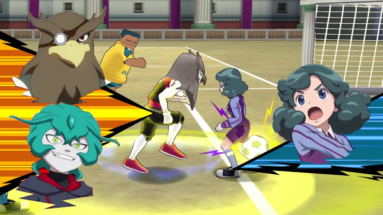 Inazuma Eleven Go Strikers 2013 Raimon Inakuni Vs Galaxy Rivals Wii 1080p (Dolphin/Gameplay)