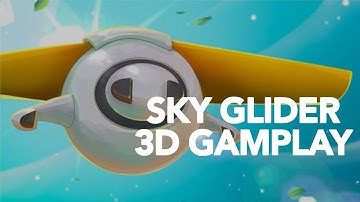 Sky Glider 3D Gameplay
