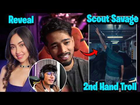 Scout Savage on Jonathan's New Car BMW M5 Competition Troll💀 Reply Kaashvi & Triggered Insaan Call😱