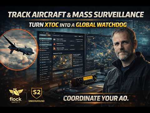 Track ANY Aircraft + Mass Surveillance | 340,000 Registrations in XTOC