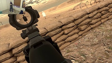 Onward - Shooting Range - MK17 w/4x scope testing