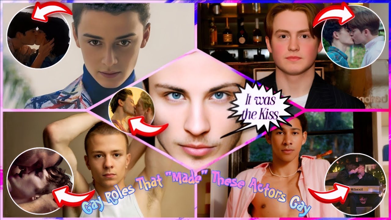 18 Young Gay Actors who Came Out after Kissing their Male Co-Stars on Set/Screen