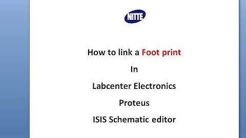 Linking a component in Proteus schematic for ares