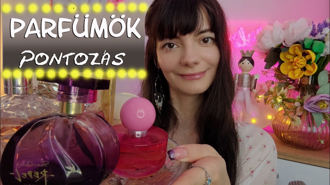 PARFÜM🪞KOLLEKCIÓM🪞🌟 pontozom #asmr #magyarasmr #beautyasmr #perfumes #avon #arianagrande