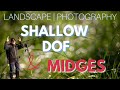 Landscape Photography | Shallow Depth of Field and Scottish Midges