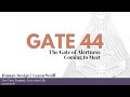 Human Design - Gate 44