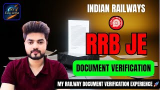 Railway Document Verification Full Process Explained - My Real Experience